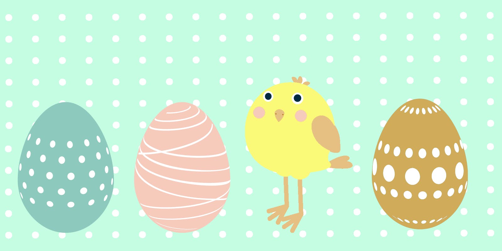Celebrate easter with home decorations