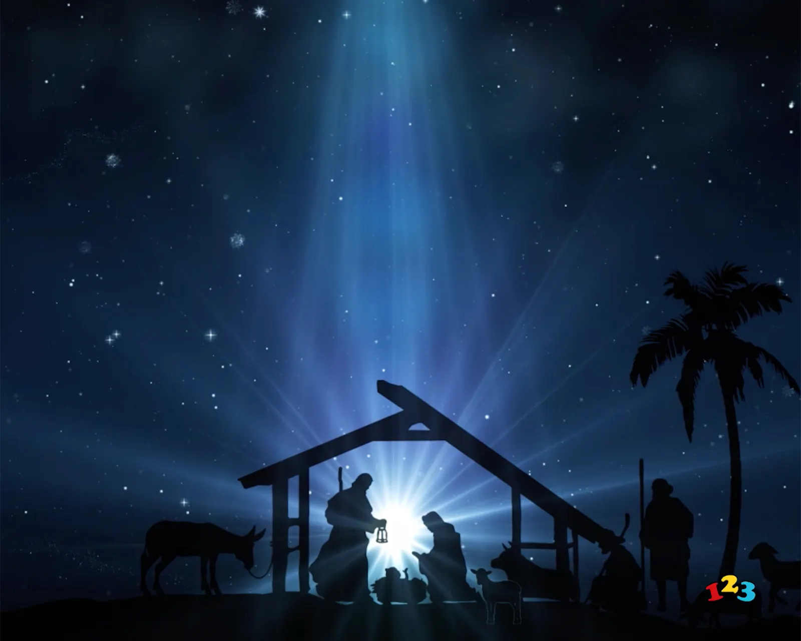 Silent Night Christmas Send Free ECards From 123cards Silent night christmas send free ecards from 123cards