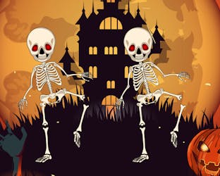 Dancing skeletons