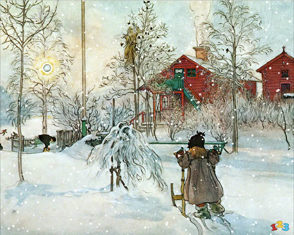 Winter day - Christmas - send free eCards from 123cards.com