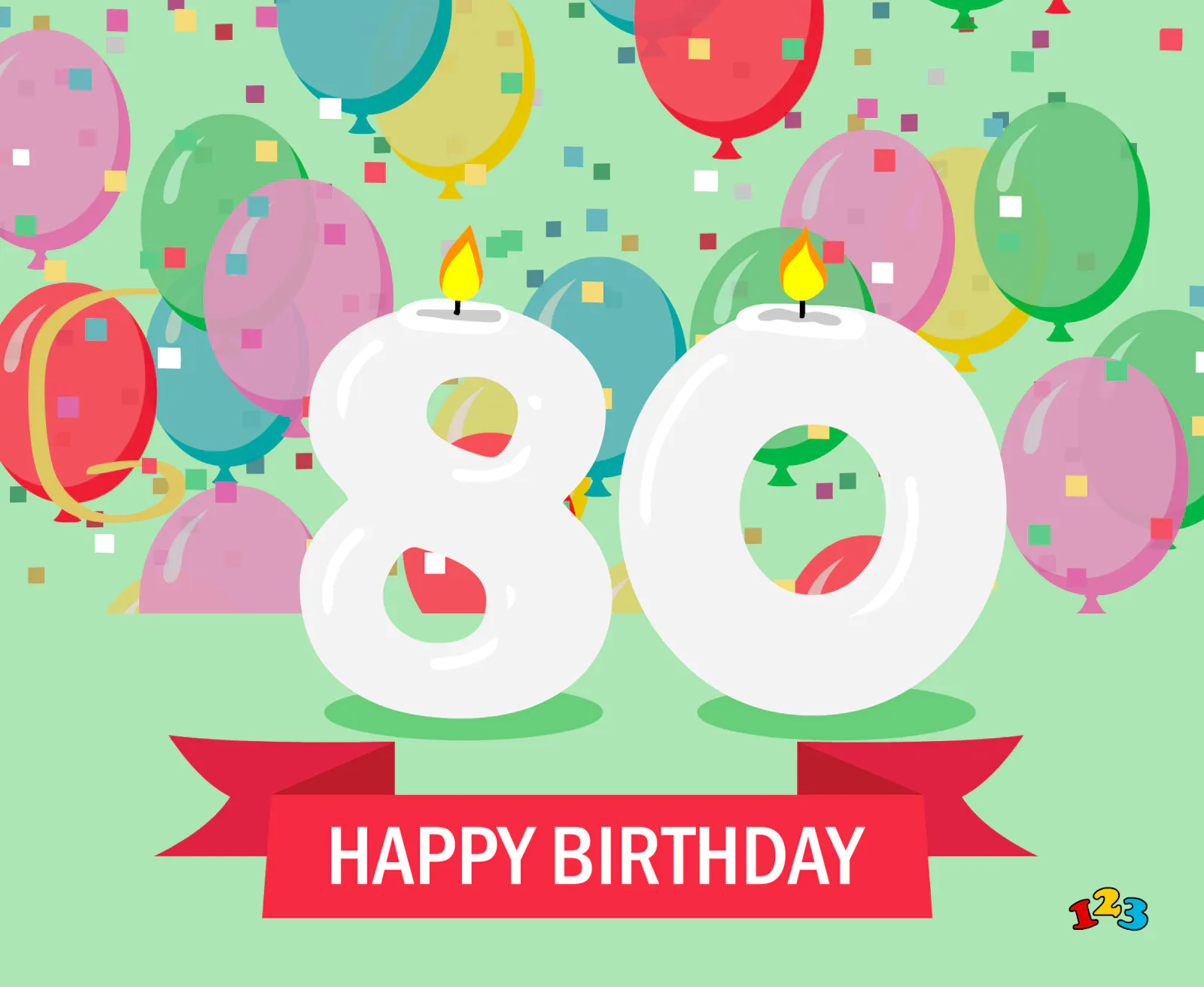 80th birthday - Birthday - send free eCards from 123cards.com 80th-birthday-birthday-send-free-ecards-from-123cards-com